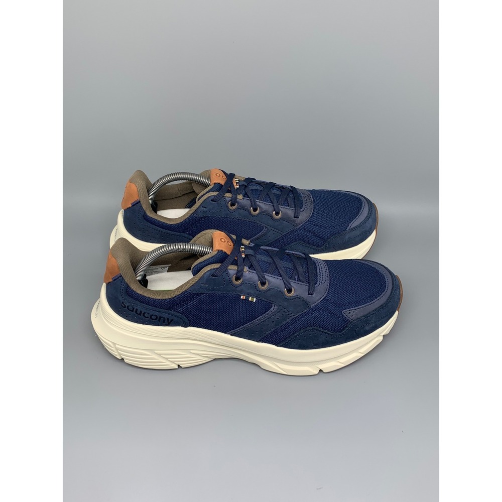 Saucony Guide Metro Navy Brown Running Lifestyle Shoes S21003-103 Men's Sz 10NWT